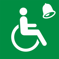 Знак Звонок для инвалидов