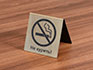Настольная табличка Не курить, no smoking