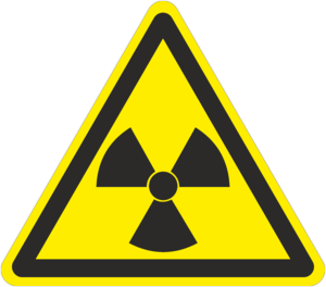 Знак Опасно Радиоактивные вещества или ионизирующее излучение