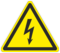 Знак Опасность поражения электрическим током