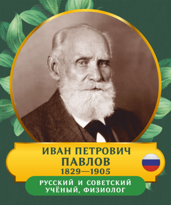 Стенд портрет Иван Петрович Павлов