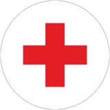 Наклейка «Красный крест»