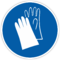 Знак Работать в защитных перчатках