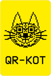 Табличка «QR-кот»