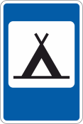 Дорожный знак «Кемпинг»