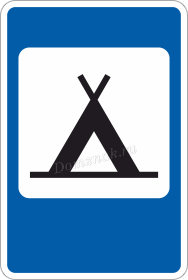 Дорожный знак Кемпинг