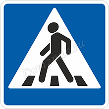 Дорожный знак Пешеходный переход