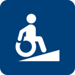 Табличка «Пандус для инвалидов»