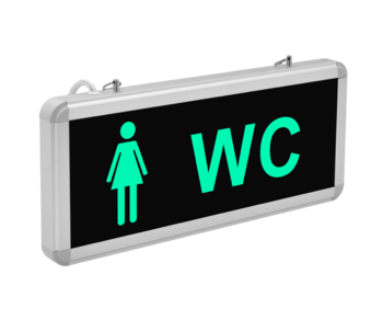 Светодиодный указатель Женский туалет WC
